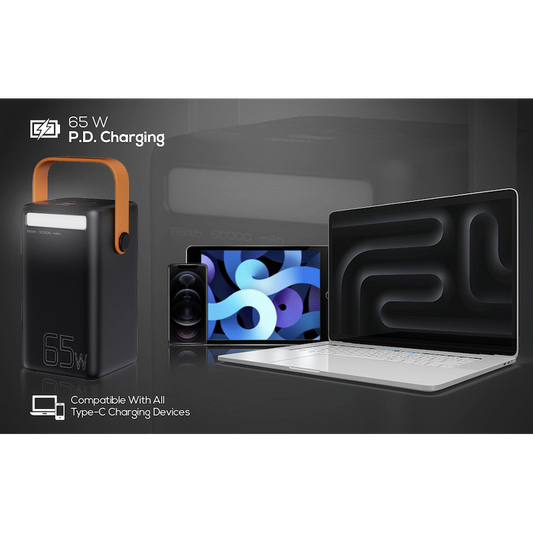 Volkano Megawatt Series 50000mah 65w PD Power Bank