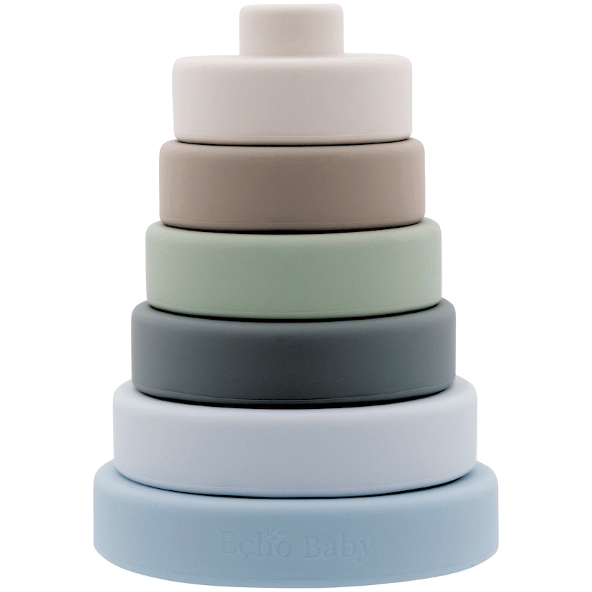Echo Baby Silicone Stacking Rings - Ocean - Guards On Duty Shop & Security Guards