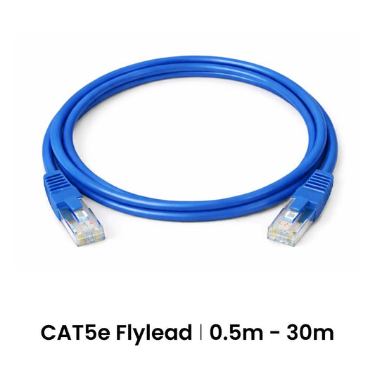 Cattex CAT5e Blue 3m Leads - Networking