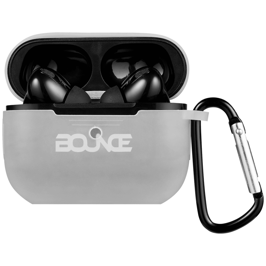 Bounce Clef X True Wireless Earphones + Silicone Accessories - Black