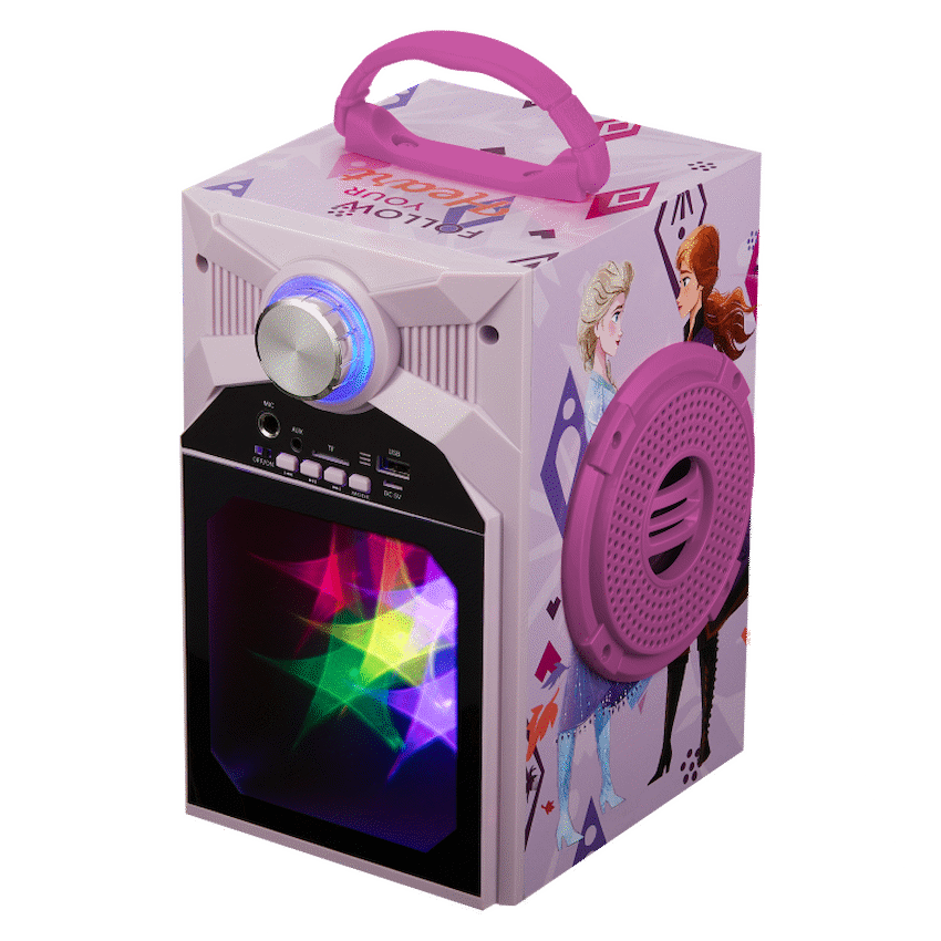 Disney Frozen Classic LED Stars Karaoke Machine with Microphone - Guards On Duty Shop & Security Guards