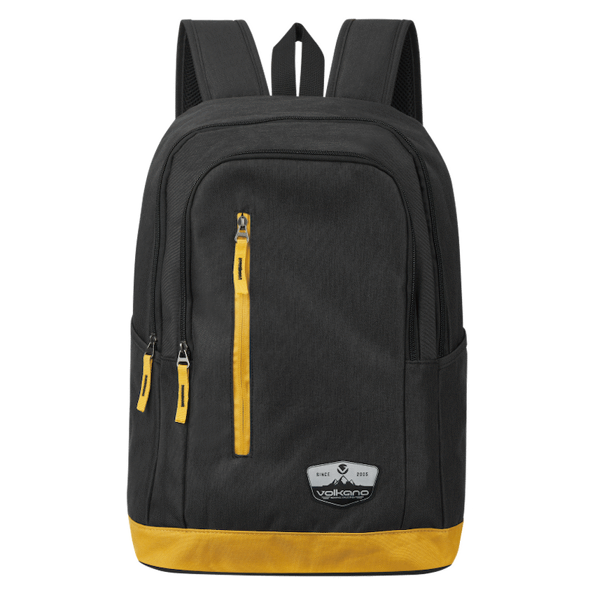Volkano Splash 15.6" Laptop Backpack - Char/Gold