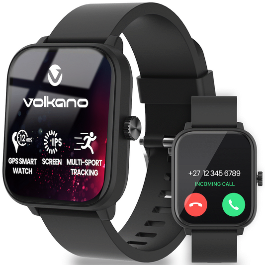 Volkano Stamina Series GPS Smartwatch - Black