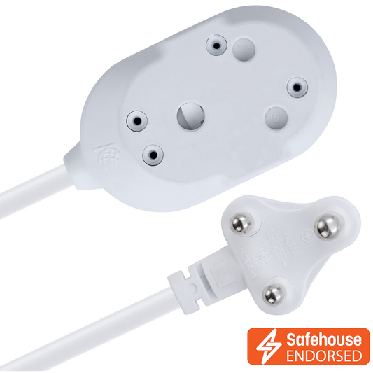 Ellies Back to Back Light Duty Extension Lead-20M