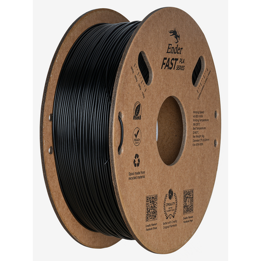Creality Ender Fast PLA Filament 1.75mm 1.0kg Black - Guards On Duty Shop & Security Guards