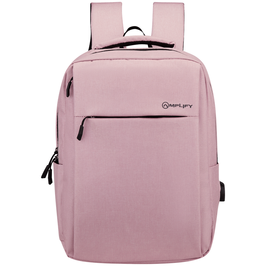 Amplify Cuba 15.6" Laptop Backpack Pink - Guards On Duty Shop & Security Guards