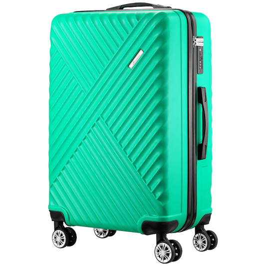 Travelwize Astra ABS 77cm 4-Wheel Spinner Luggage - Jade