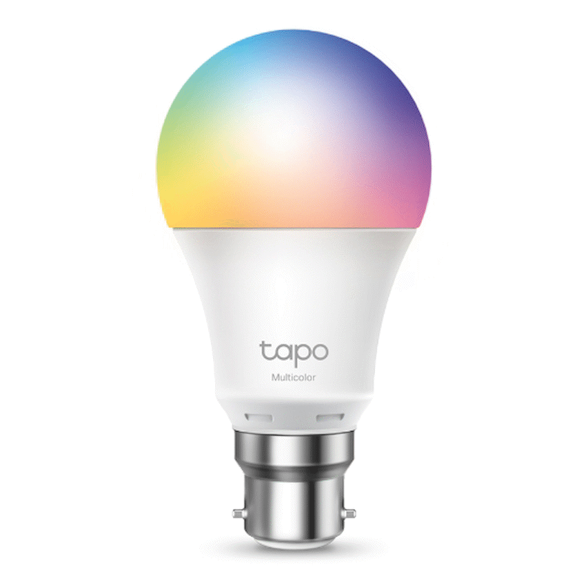 Tapo TP-Link Tapo L530B 9w Smart Wi-Fi Light Bulb, Multicolor, A60, B15