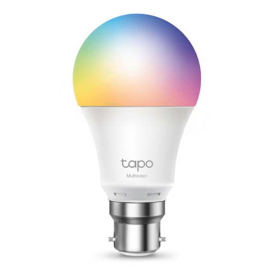 Tapo TP-Link Tapo L530B 9w Smart Wi-Fi Light Bulb, Multicolor, A60, B15
