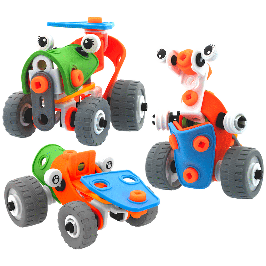 Edu-matic 3-in-1 TriBot Crew - Guards On Duty Shop & Security Guards