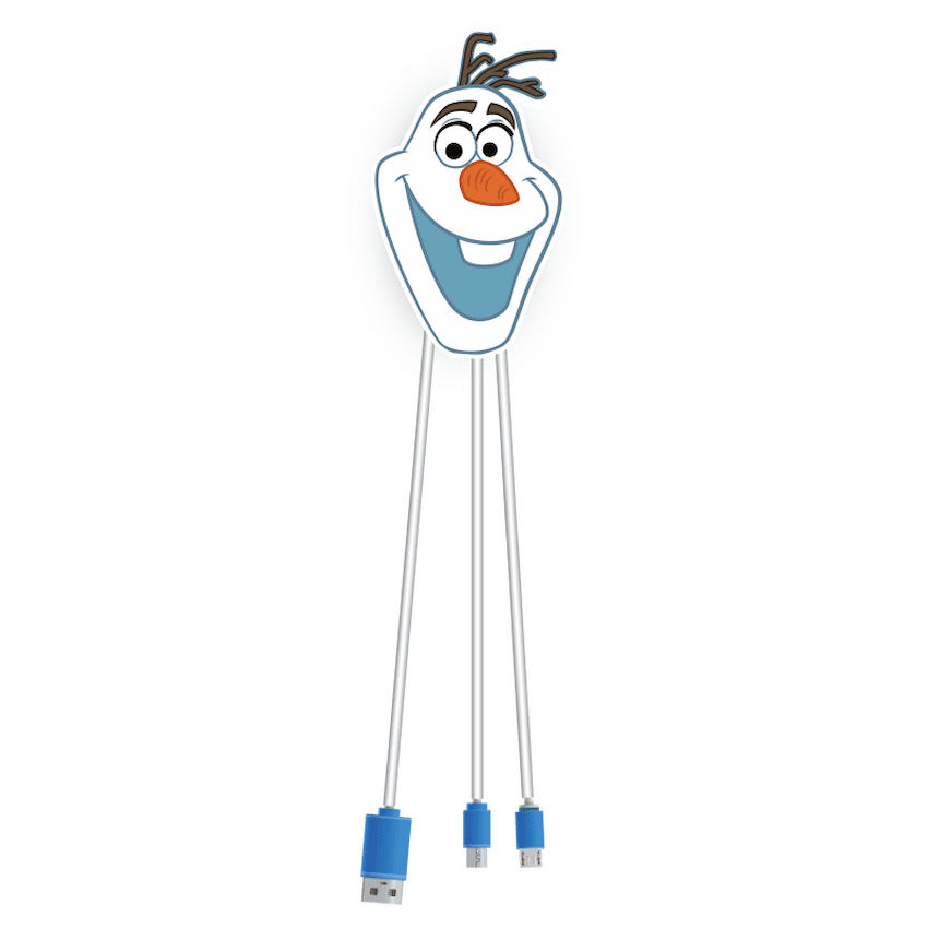 Disney 3-in-1 Charging Cable - Frozen II - Guards On Duty Shop & Security Guards