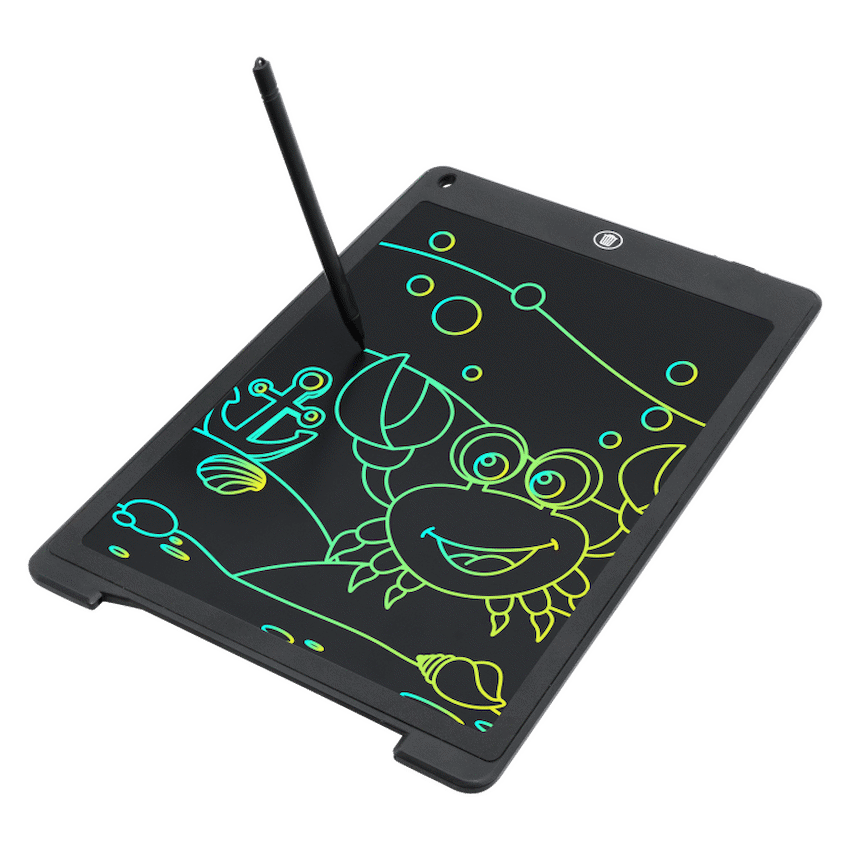 Edu-Matic Skribbler - 12in LCD Writing Tablet with 1 Delete Button - Guards On Duty Shop & Security Guards