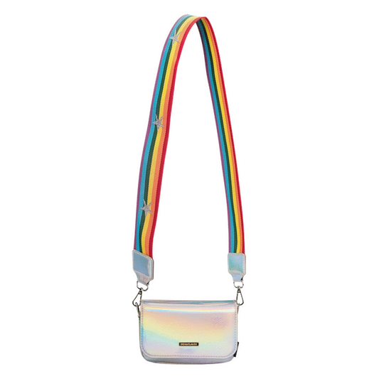 Quest Rainbow Cross Body Bag - Silver