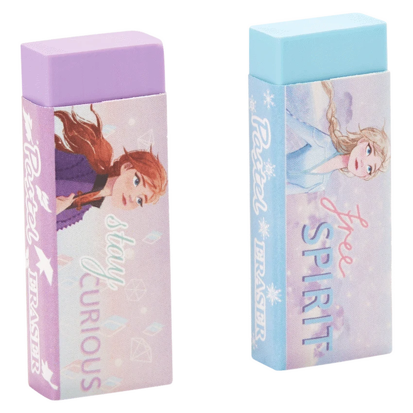 Frozen 2 Pastel Colour Erasers - Multi - Guards On Duty Shop & Security Guards
