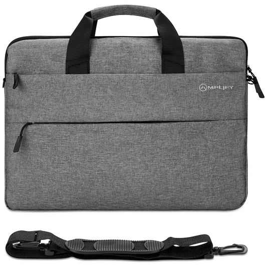 Amplify Cuba 15.6" Laptop Shoulder Bag Grey - Guards On Duty Shop & Security Guards