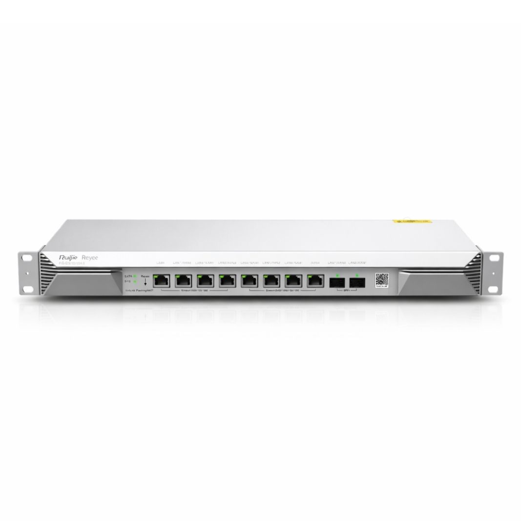 Reyee 10 Port 2.5Gbps 1500 Client Business Router with 1 WAN 1GE Uplink
