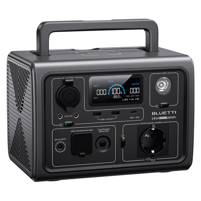Bluetti EB3A Portable Power Station 600w 268wh - Guards On Duty Shop & Security Guards