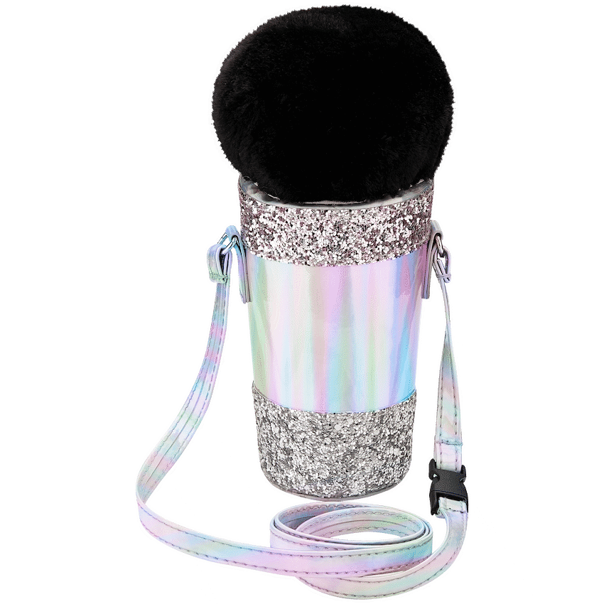 Quest Microphone Crossbody Bag - Silver