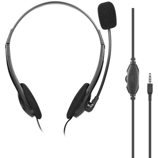Volkano Chat 2 Stereo Headset with Boom Microphone