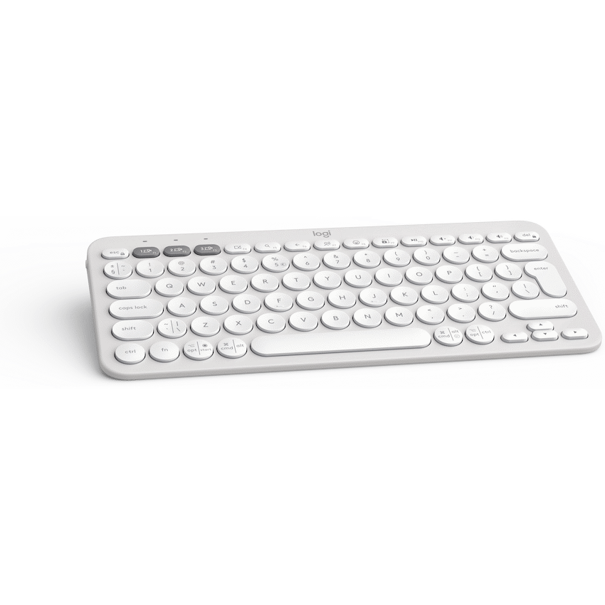 Logitech(R) Pebble Keys 2 K380s - Tonal White - Guards On Duty Shop & Security Guards