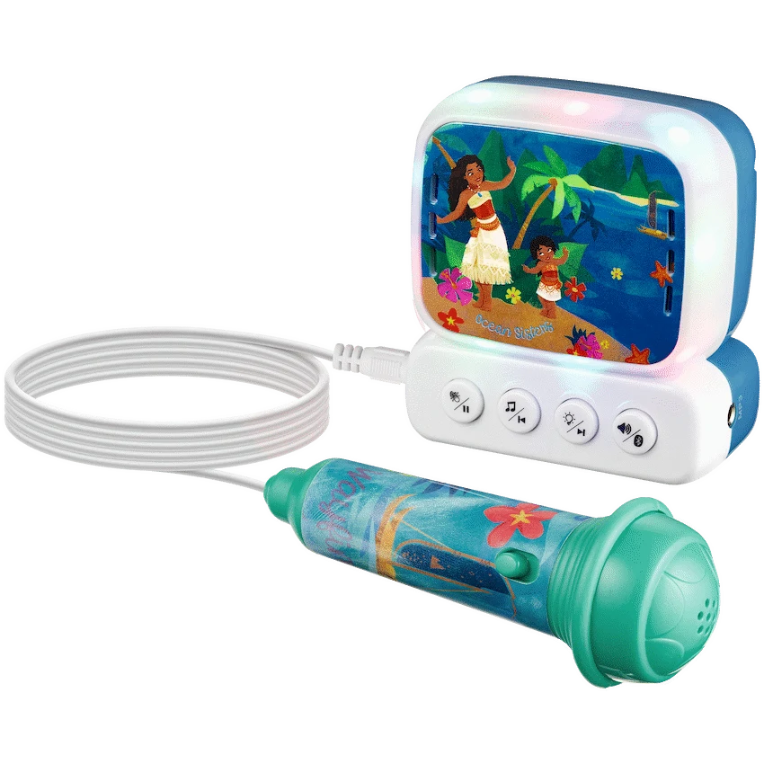 Disney Moana 2 Mini Bluetooth Karaoke Machine with Belt Hook - Guards On Duty Shop & Security Guards