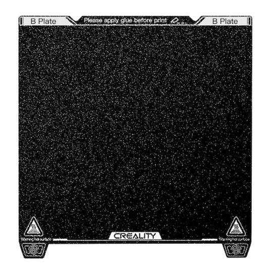 Creality PEI Print Plate Kit 315x310 for K1 Max - Guards On Duty Shop & Security Guards