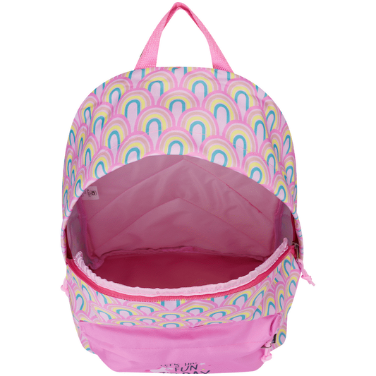 Quest Rainbow Backpack Pink