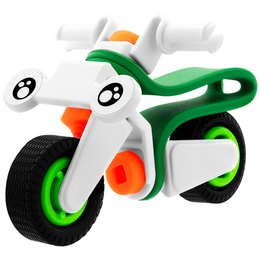 Edu-matic Flexi Build Mini Kit - Motobike - 16 pcs
