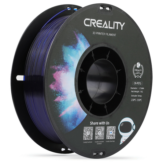 Creality PETG Filament Transparent Blue 1Kg - Guards On Duty Shop & Security Guards