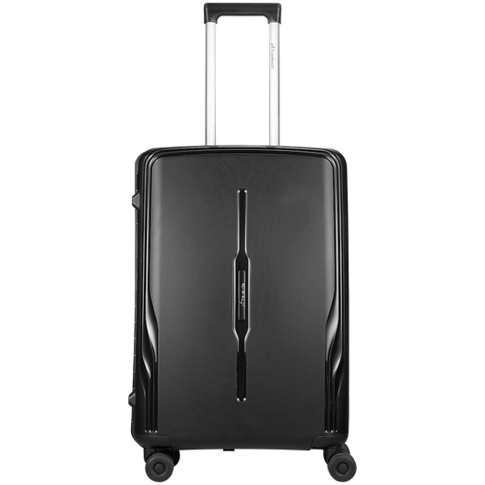 Travelwize Clipper PP 65cm 4-Wheel Spinner Luggage Black