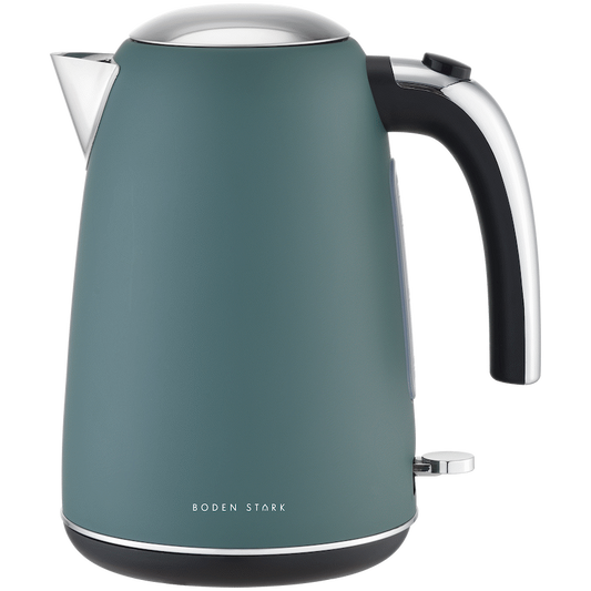 Boden Stark 1.7L Matte Stainless-Steel Kettle - Green - Guards On Duty Shop & Security Guards