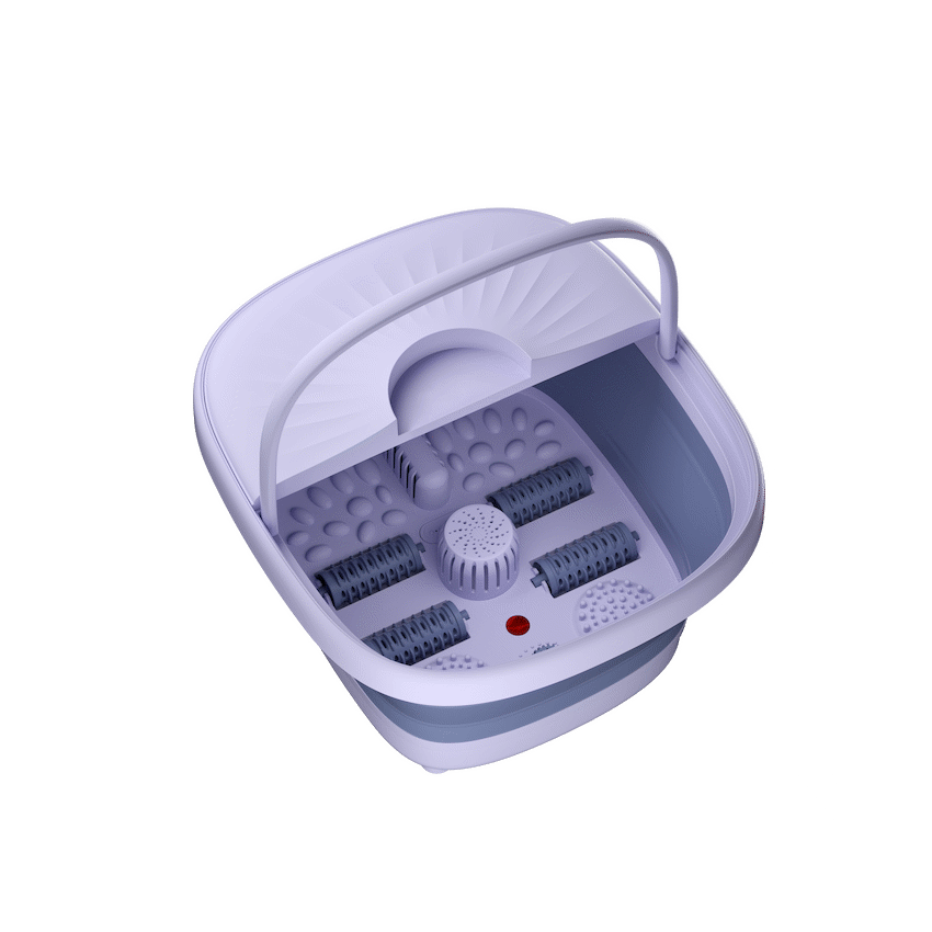 Elektra Folding Foot Spa Purple - Guards On Duty Shop & Security Guards