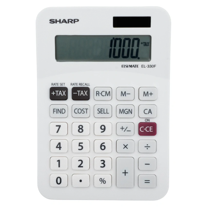 Sharp EL330F Calculator - Guards On Duty Shop & Security Guards