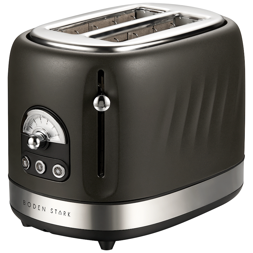 Boden Stark 2-Slice Stainless Steel Toaster - Guards On Duty Shop & Security Guards