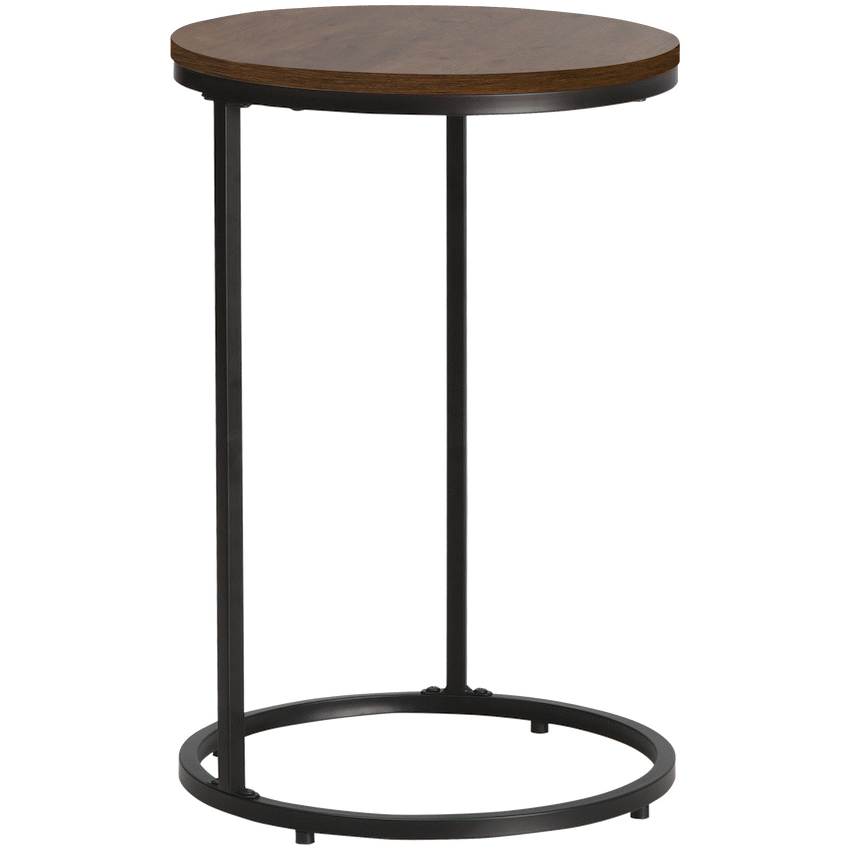Everfurn Nordic Side Table Mahogany