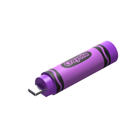 SanDisk Crayola USB-C Flash Drive - Vivid Violet128GB Up to 300MB/s