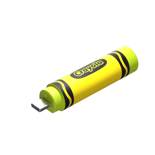 SanDisk Crayola USB-C Flash Drive - Electric Lime 256GB Up to 300MB/s