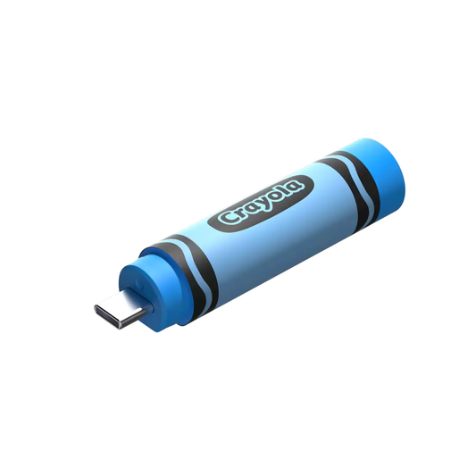 SanDisk Crayola USB-C Flash Drive - Cerulean BLUE 256GB Up to 300MB/s