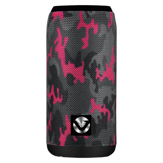 Volkano Stella Series Bluetooth Speaker - Pink Camo Design