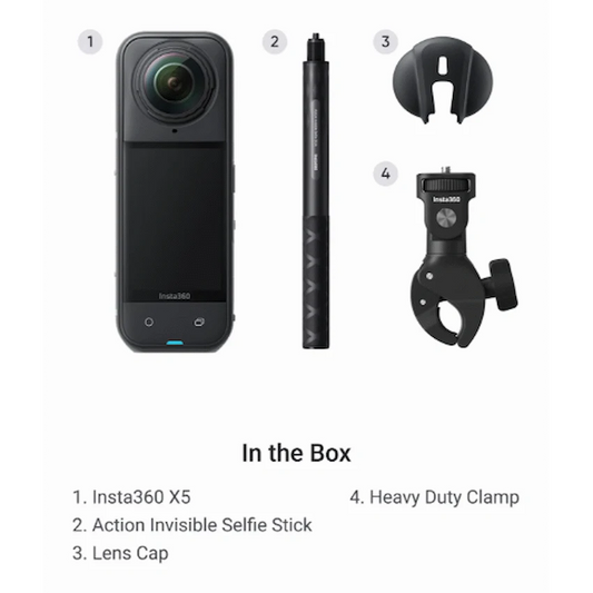 Insta360 X5 Motorcycle Bundle