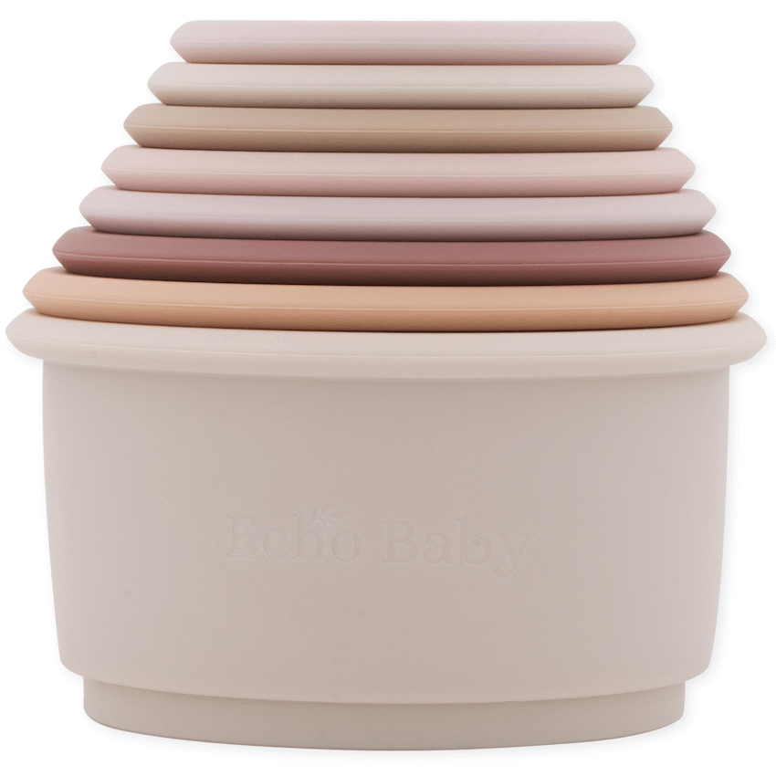 Echo Baby Silicone Stacking Cups - Sunset - Guards On Duty Shop & Security Guards