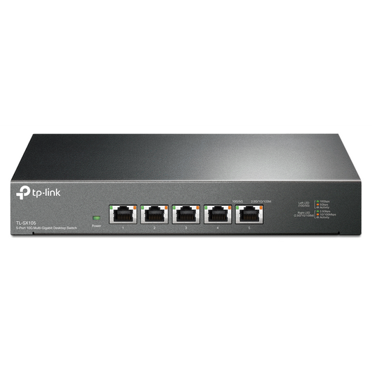 TL-SX105 5-Port 10G Multi-Gigabit Desktop Switch