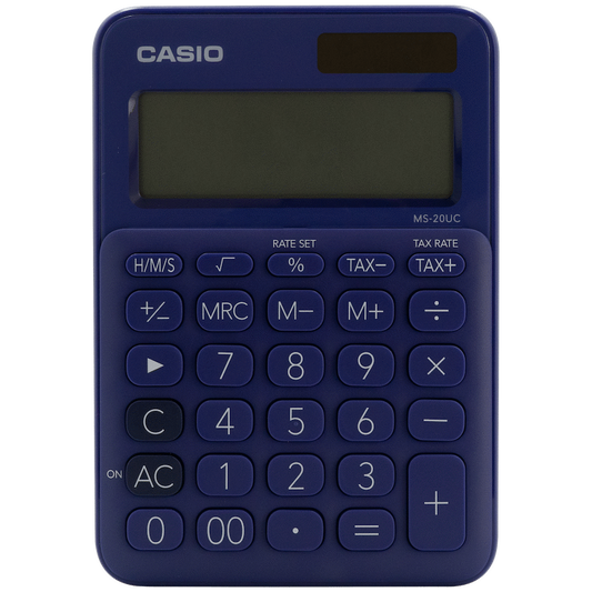 Casio MS-20UC - Desktop Calculator 12-Digit - Purple