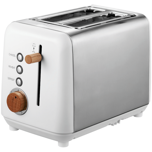 Boden Stark Anson Collection 2 Slice SS Toaster - White - Guards On Duty Shop & Security Guards