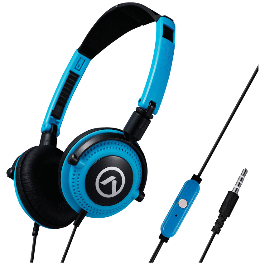 Amplify Symphony Headphones with Microphone - Blue & Black - Guards On Duty Shop & Security Guards