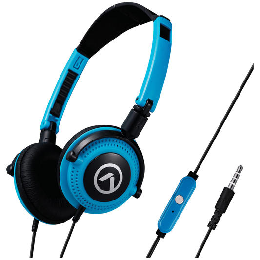 Amplify Symphony Headphones with Microphone - Blue & Black - Guards On Duty Shop & Security Guards
