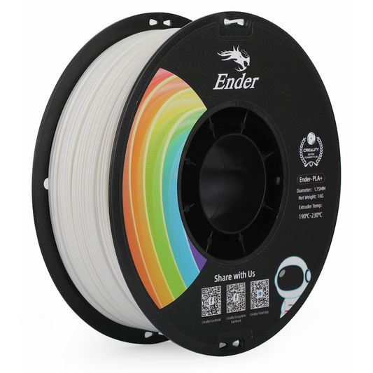 Ender PLA+ Filament - White - 1kg