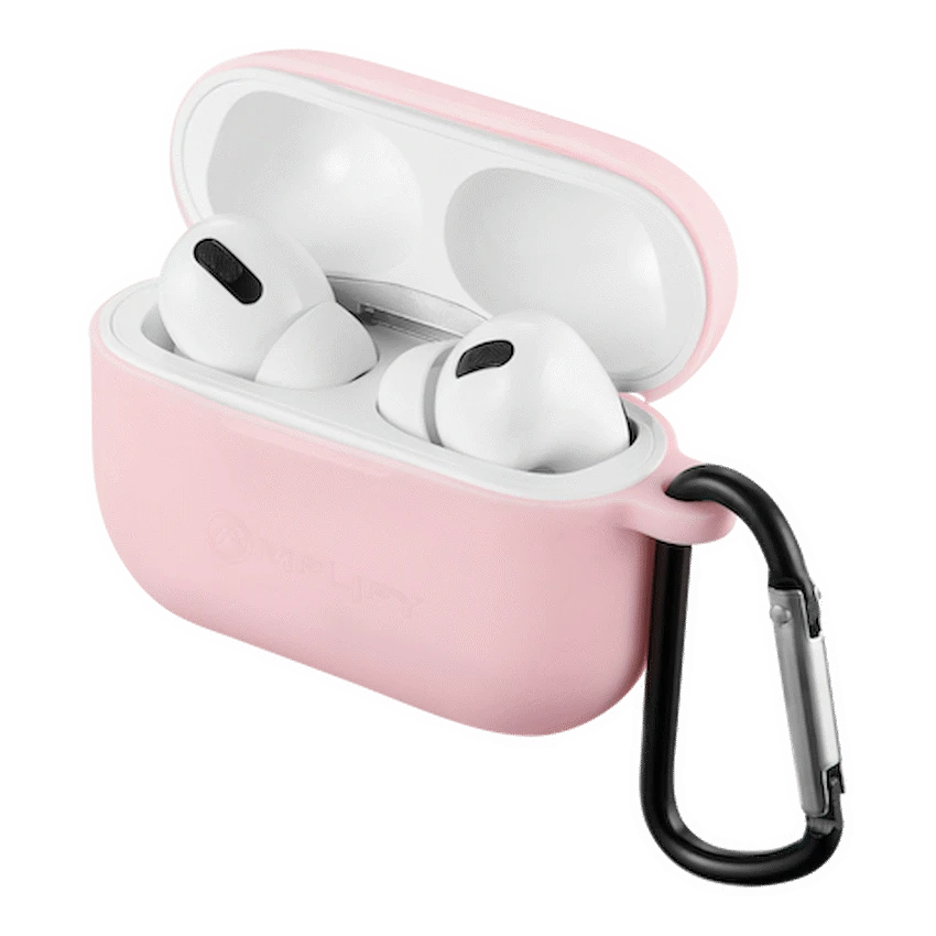 Amplify Note X Series TWS Earphones - White Case + Pink Cover - Guards On Duty Shop & Security Guards