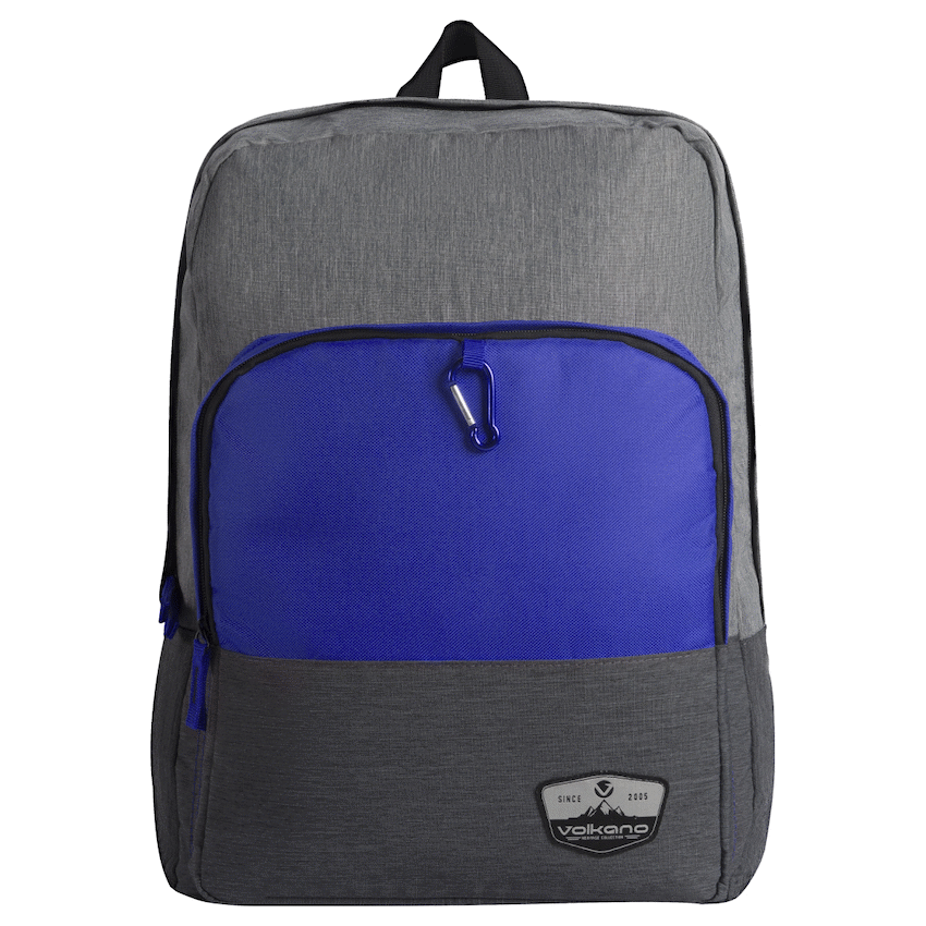 Volkano Ripper 15.6" Laptop Backpack - Grey/Blue