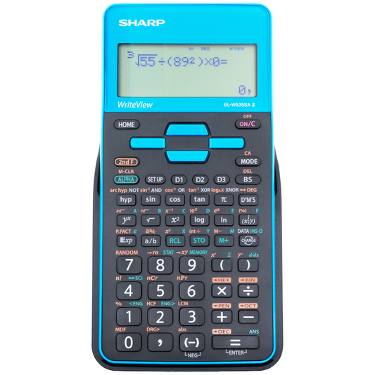 Sharp EL-W535SAII Blue Scientific Calculator